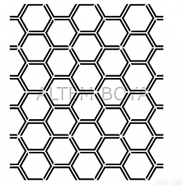 Home Decor (Duvar) Stencıl 45*45 cm HD-130