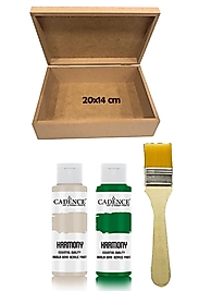 Ahşap Kutu Boyama Seti 2