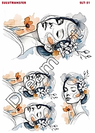 DreamArt Sulu Transfer 25X35 SLT-51