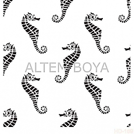 Home Decor (Duvar) Stencıl 45*45 cm HD-169