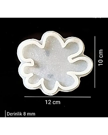 Bulut Kenar Bardak Altı Kalıbı - Kod: SN1236