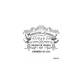 Home Decor Midi Stencil 22*22 cm hdm-22