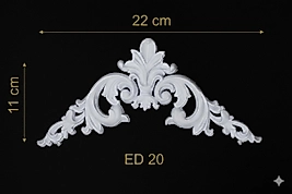 ED-20 Dekoratif Esnek Aplik (2'li)