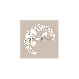 Kare Stencıl KA21 22*22 cm