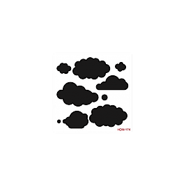 HOME DECOR MİDİ STENCİL 22*22 CM HDM-174