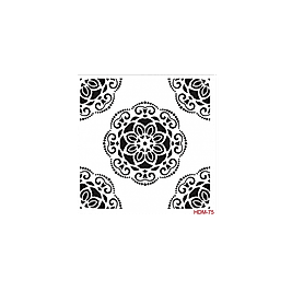Home Decor Midi Stencil 22*22 cm hdm-75
