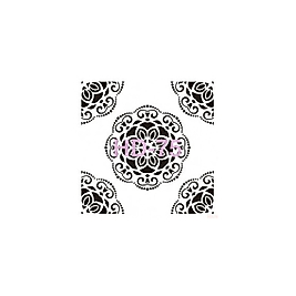 Home Decor (Duvar) Stencıl 45*45 cm HD-75