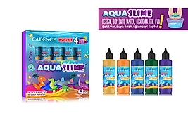 Kooky Aqua Slime Dinazor Dünyası Seti 5X90ML