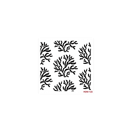 HOME DECOR MİDİ STENCİL 22*22 CM HDM-122