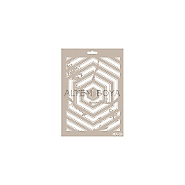 Mix Media Stencıl A4 MA-09