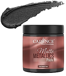 CADENCE MAT METALİK PASTA SİYAH - MMP014