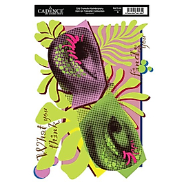 MUT04 Manifesto Cadence Ütü Transfer Kağıdı 25x35cm