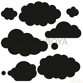 Home Decor (Duvar) Stencıl 45*45 cm HD-174