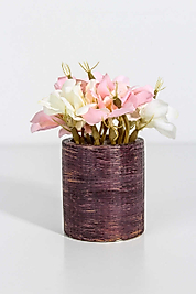 Silindir Beton Saksı Silikon Kalıp B-49