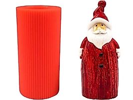 Noel Baba Heykel Silikon Mum Kalıbı M-21