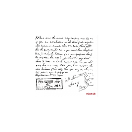 Home Decor Midi Stencil 22*22 cm hdm-08