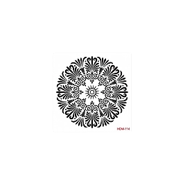 HOME DECOR MİDİ STENCİL 22*22 CM HDM-114