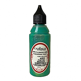 Boyutlu Boncuk Boya Fıstık Yeşili 50 ml B-422