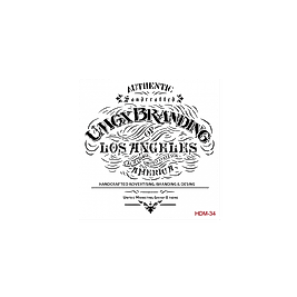 Home Decor Midi Stencil 22*22 cm hdm-34