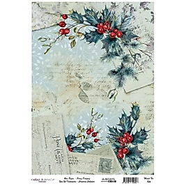 Model 926 Yılbaşı Cadence Pirinç Dekopaj Kağıdı 30x42cm