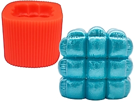 Yastık Bubble Silikon Mum Kalıbı M-78