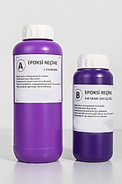 Epoksi Reçine 1 Kilogram + 500 Gram (1,5 Kilogram)