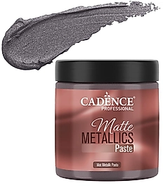 CADENCE MAT METALİK PASTA ANTİK GÜMÜŞ - MMP012
