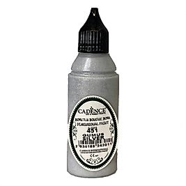 Boyutlu Boncuk Boya Simli Gümüş 50 ml B-451