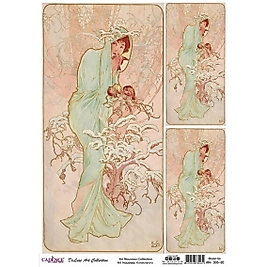 ART NOUVEAU KOLEKSİYONU AN-05 30X42CM