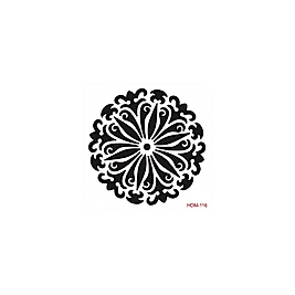 HOME DECOR MİDİ STENCİL 22*22 CM HDM-116