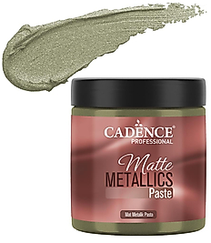 CADENCE MAT METALİK PASTA YEŞİL ALTIN - MMP07