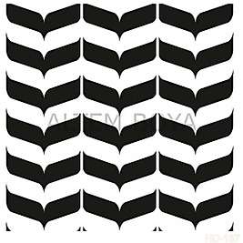 Home Decor (Duvar) Stencıl 45*45 cm HD-137