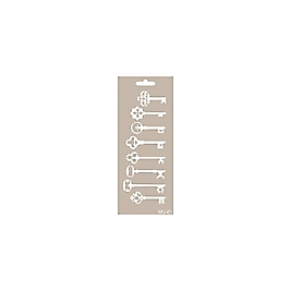 Mix Media Stencıl MU-61