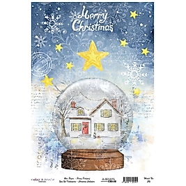 Model 891 Yılbaşı Cadence Pirinç Dekopaj Kağıdı 30x42cm