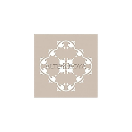 Kare Stencıl KA01 22*22 cm