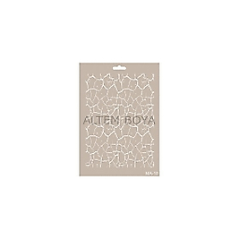 Mix Media Stencıl A4 MA-18