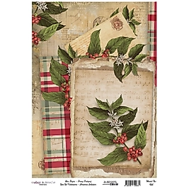 Model 920 Yılbaşı Cadence Pirinç Dekopaj Kağıdı 30x42cm