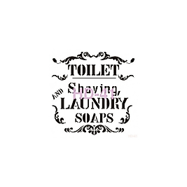 Home Decor (Duvar) Stencıl 45*45 cm HD-41