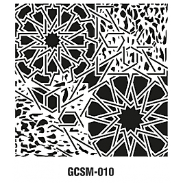 GRUNGE STENCIL MİNİ GCSM-010 25X25
