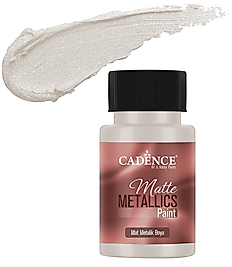 CADENCE MAT METALİK BOYA 50ML KREM -MMB02