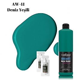 AW41 Deniz Yeşili Ambiante Islak Zemin Boyası 500ML + Katalizör 20GR