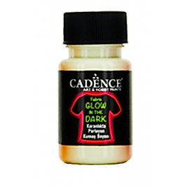 Karanlıkta Parlayan Kumaş Boyası Naturel Yeşil 50ML