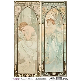ART NOUVEAU KOLEKSİYONU AN-13 30X42CM