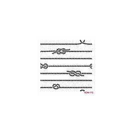 HOME DECOR MİDİ STENCİL 22*22 CM HDM-170