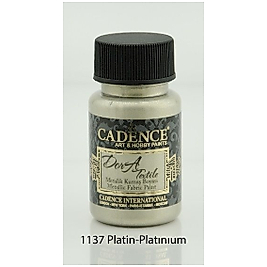 Dora Metalik Kumaş Platin DK-1137