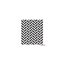 HOME DECOR MİDİ STENCİL 22*22 CM HDM-134