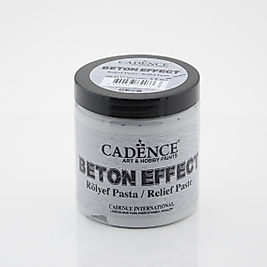 Beton Effect Rölyef Pasta 250 ml.