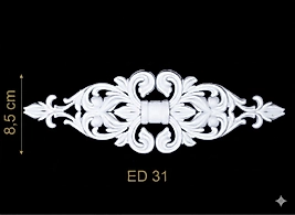 ED-31 Dekoratif Esnek Aplik (2'li)