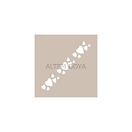 K Serisi Stencıl 6*20 cm K-132