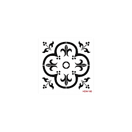 HOME DEKOR FAYANS MODEL STENCİL 22*22 CM HDM-180